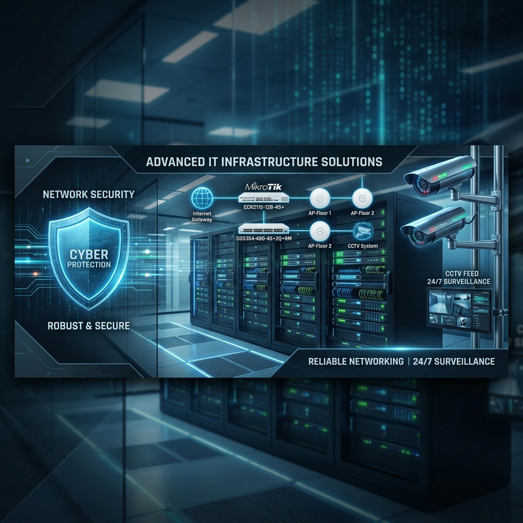Building Secure & Scalable IT Infrastructure for Corporate Head Offices