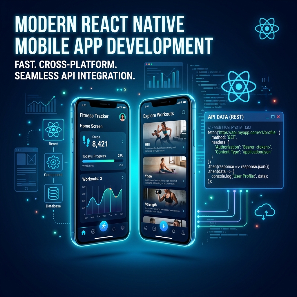 Cross-Platform Mobile Integration with React Native & REST APIs