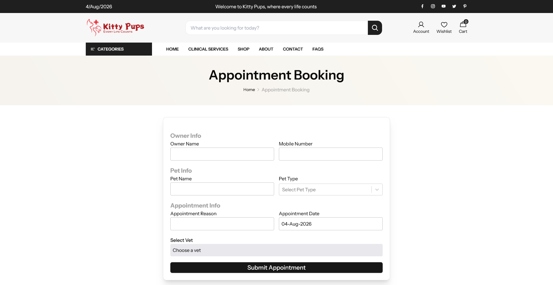 Online Doctor Appointment Booking screenshot 1